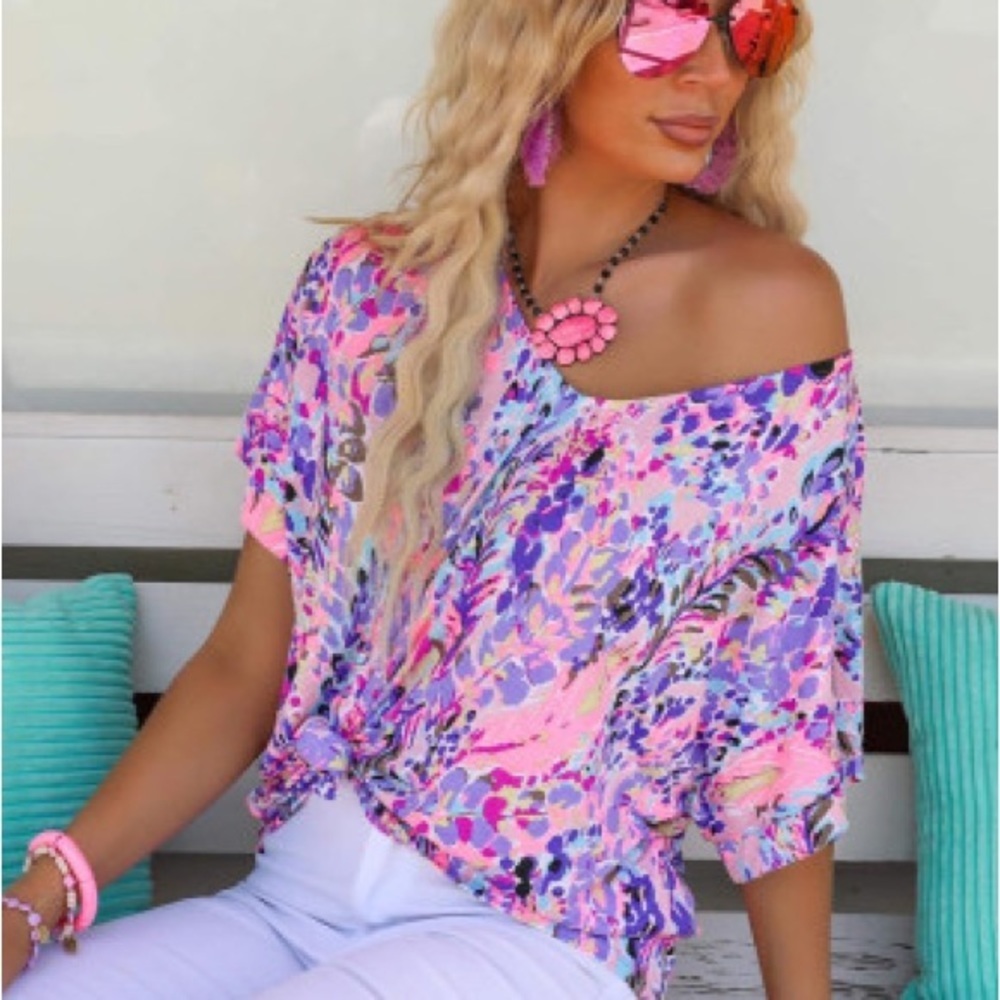 Sailabration V Neck Top